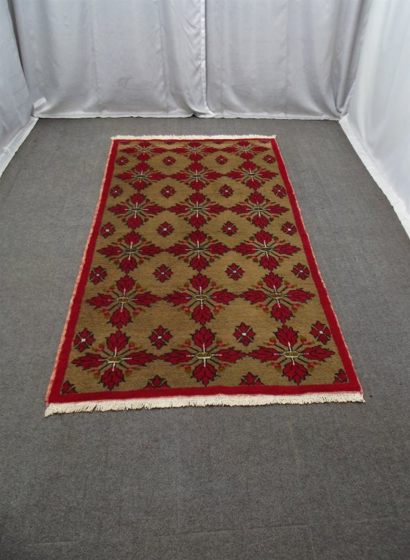 Yeni El Dokuma Elegant Yün Halı ! - 3