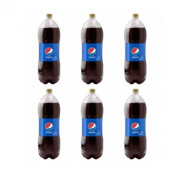 Pepsi Kola 2.5 Lt Pet x 6 Adet - 1 Koli