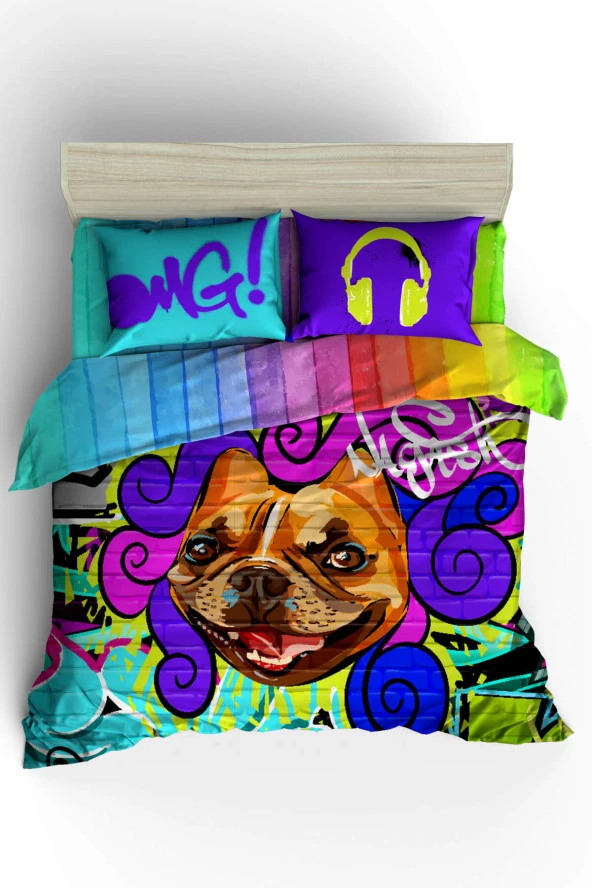 OMG! Çift Kişilik Nevresim Takımı ürün görseli