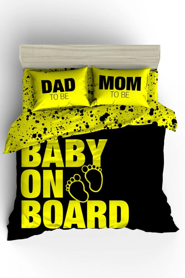 Baby On Board Çift Kişilik Nevresim Takımı