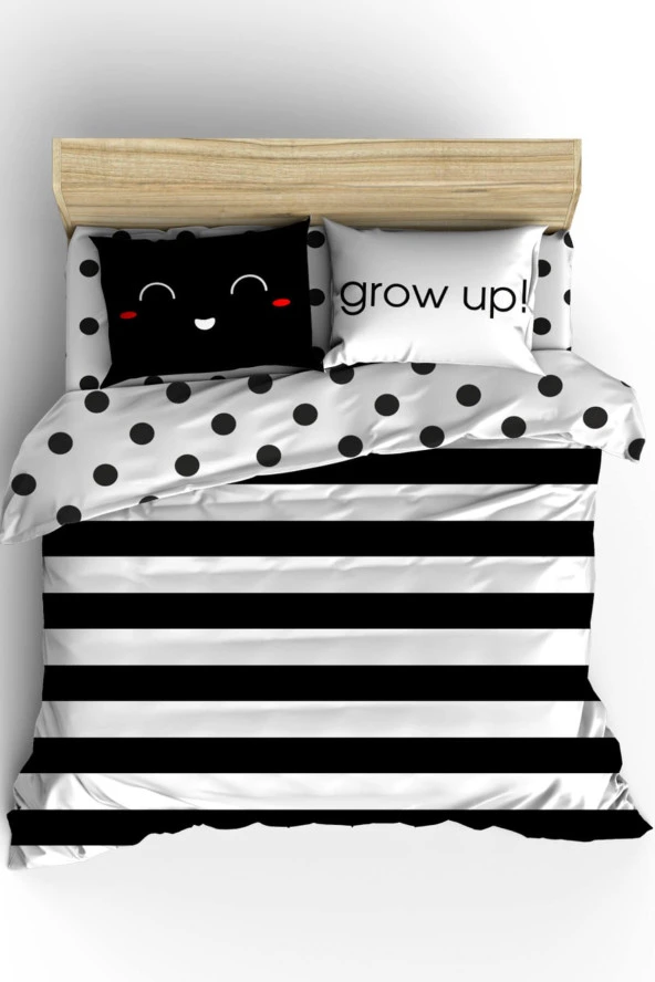 Grow Up! Çift Kişilik Nevresim Takımı