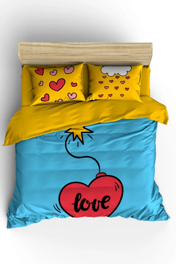 In Love Çift Kişilik Nevresim Takımı