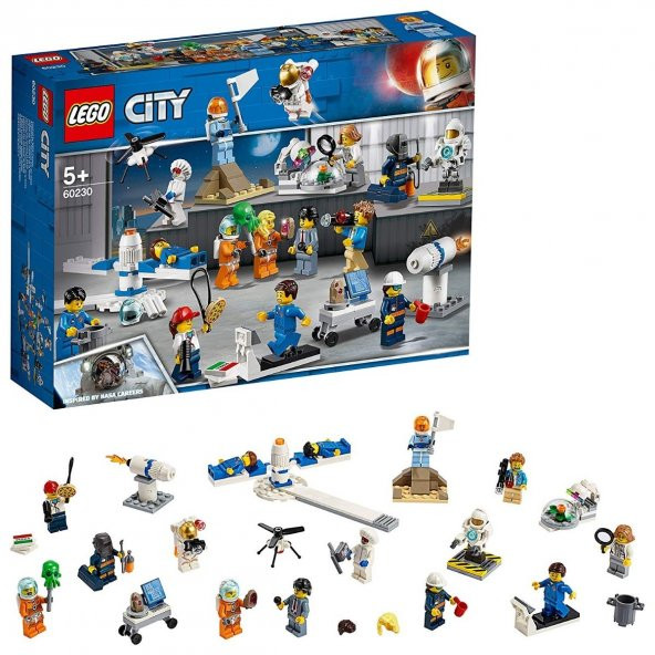 LEGO-60230 CITY İNSAN PAKETİ UZAY AR-GE