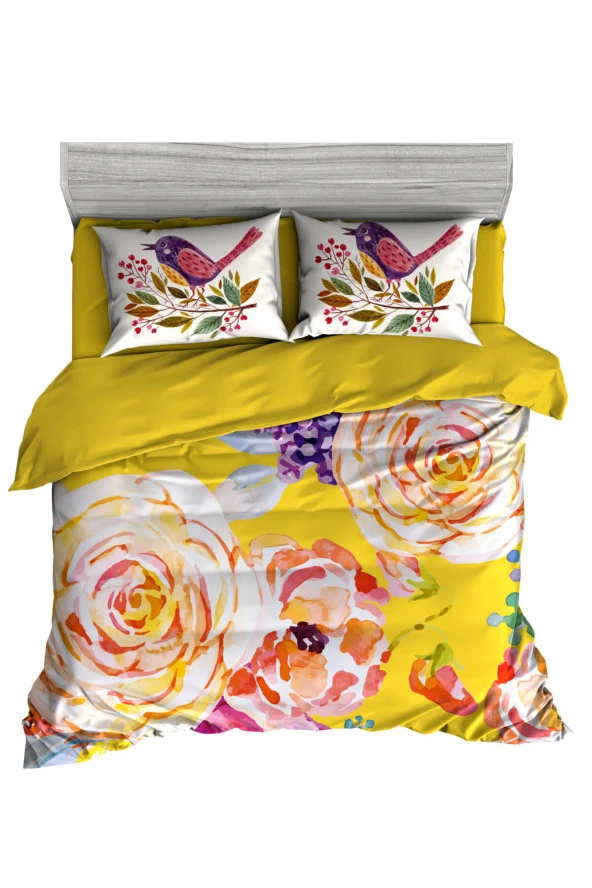 Humming Bird Çift Kişilik Nevresim Takımı ürün görseli