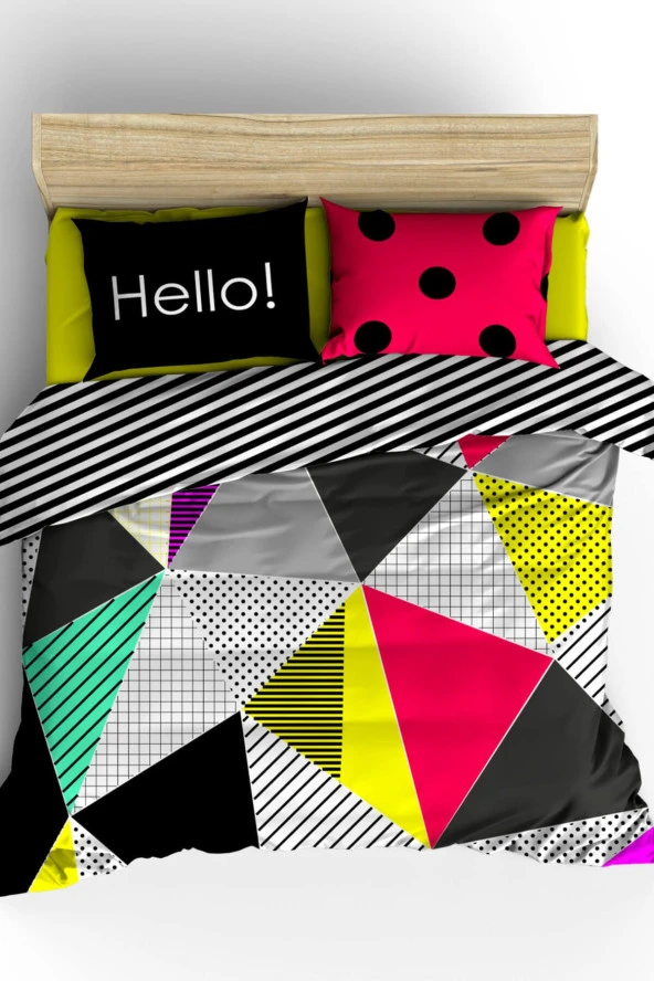 Hello Çift Kişilik Nevresim Takımı