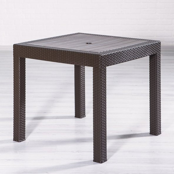 Rattan Masa Sandalye Takımı Mutfak, Bahçe - 3