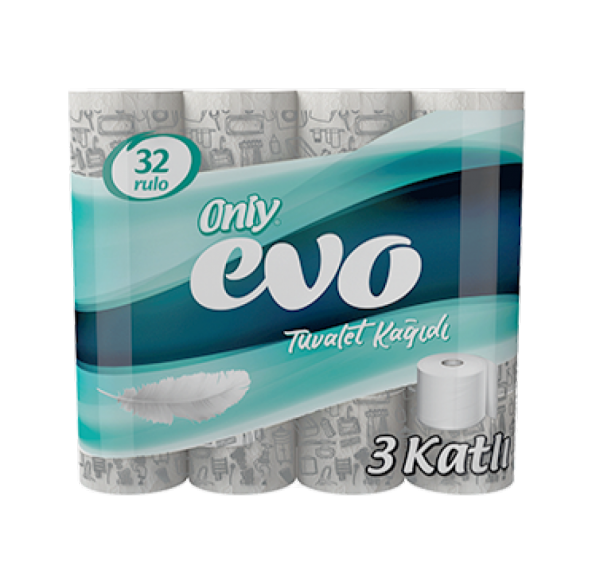 Only Evo Beyond 3 Katlı Tuvalet Kağıdı - 24'lü Paket - 1