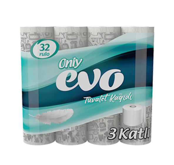 Only Evo Beyond 3 Katlı Tuvalet Kağıdı - 24'lü Paket