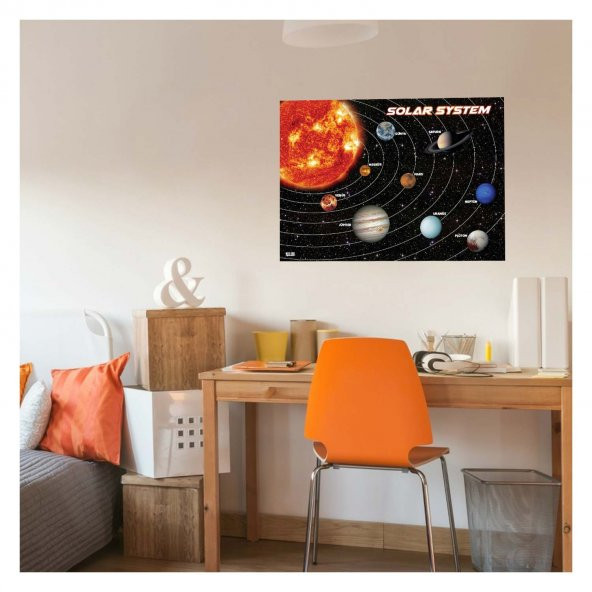 Güneş Sistemi Duvar Sticker