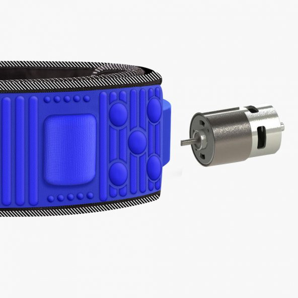 5 Motorlu Titreşimli Masaj Kemeri Göbek Eritme Aleti - Resim 3