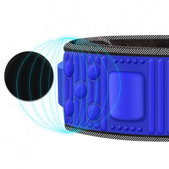5 Motorlu Titreşimli Masaj Kemeri Göbek Eritme Aleti - Resim 5