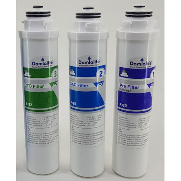 12 İnline Tak Çevir filtre 3lü set - Resim 2