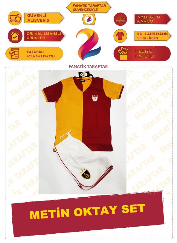 GALATASARAY FORMA METİN OKTAY TSHİRT UMBRO ŞORT TAKIM - 2