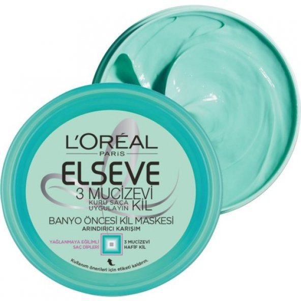 LOréal Paris Elseve 3 Mucizevi Kil Maskesi 150 Ml - 2