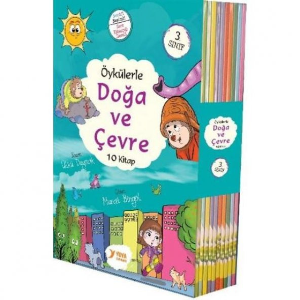 Öykülerle Doğa ve Çevre 3. Sınıflar İçin 10 Kitap Set