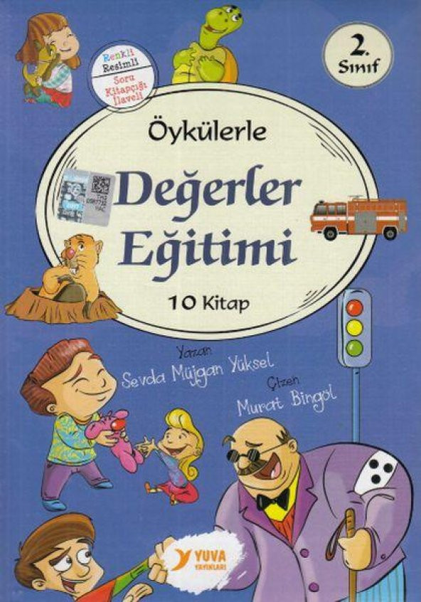 Öykülerle Değerler Eğitimi 2. Sınıflar İçin 10 Kitap Set