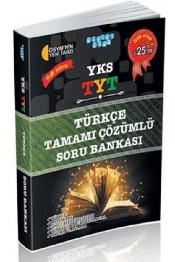 Akıllı Adam YKS TYT Türkçe Tamamı Çözümlü Soru Bankası 1. Oturum