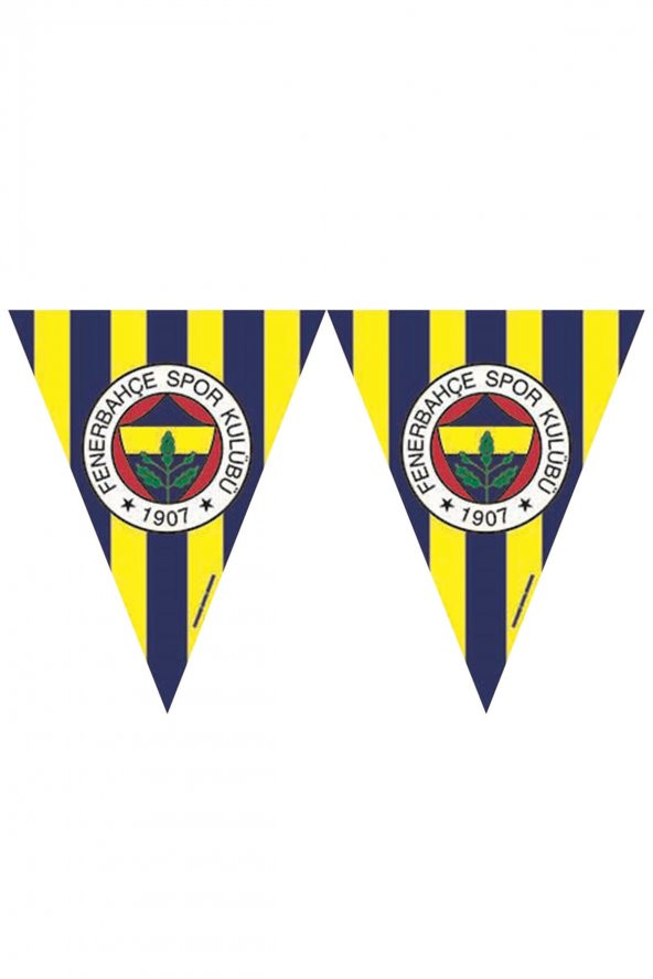 Fenerbahçe Lisanslı Üçgen Bayrak Afiş - 2
