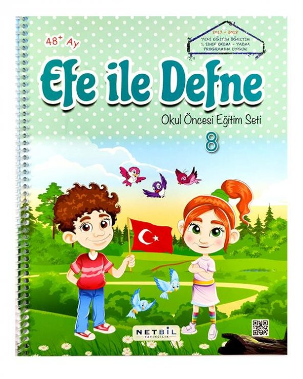 Efe İle Defne Okul Öncesi Eğitim Seti 12 Kitap Netbil Yayınları - 4