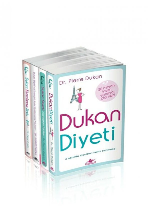 Dukan Diyeti Takım Set (4 Kitap) Pierre Dukan - 2