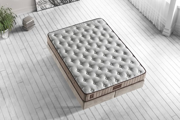 Niron Comfort 100x200 cm Tek Kişilik Lüks Ortopedik Yumuşak Yatak - 3