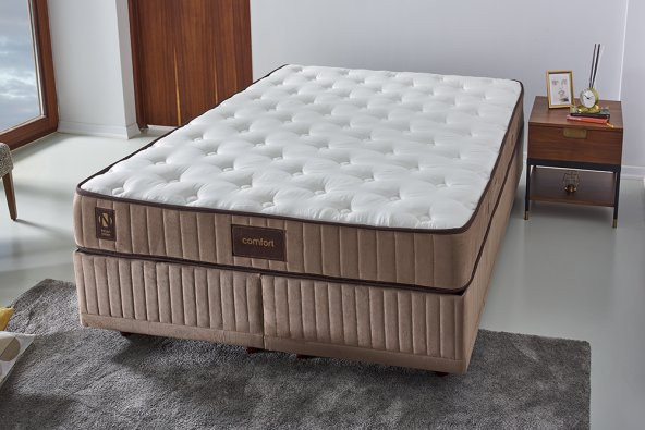 Niron Comfort 90x200 cm Tek Kişilik Lüks Ortopedik Yumuşak Yatak