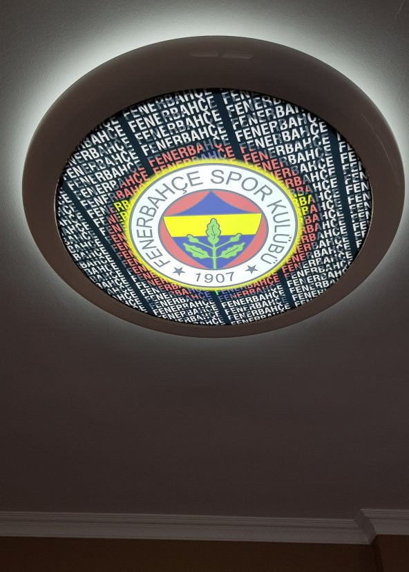 Taraftar Hazır Gergi Tavan Dekorasyon & Aydınlatma Modelleri LED