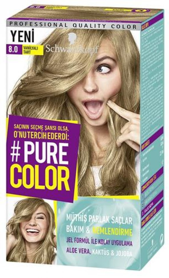 Pure Color 8-0 Vanilyalı Tart