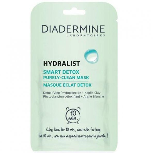 Diadermine Hydralist Detox Maske 8ml