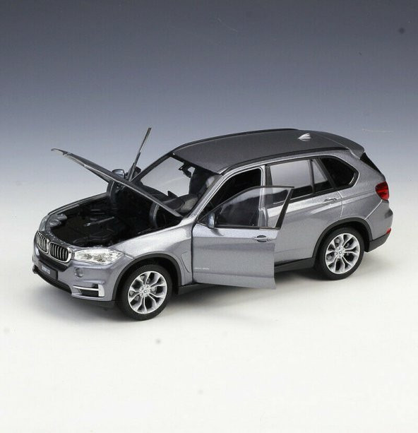 BMW X5 Füme 1/24 Metal Model Oyuncak Araba - 2