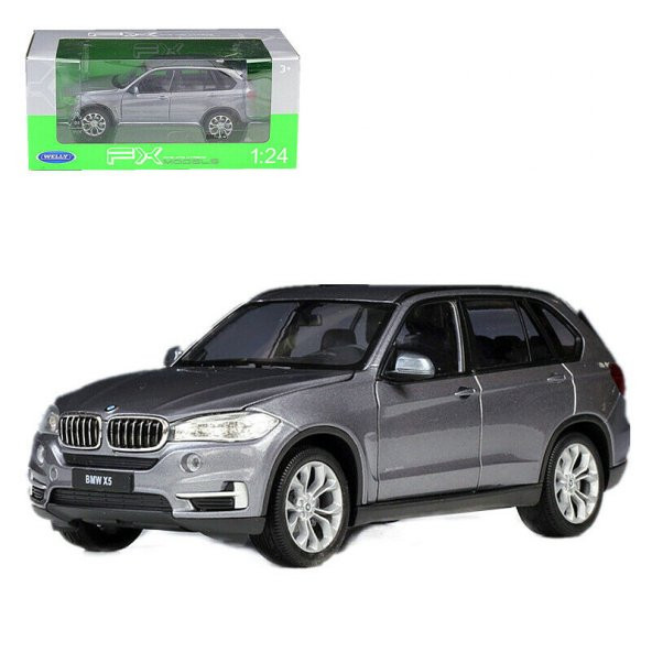 BMW X5 Füme 1/24 Metal Model Oyuncak Araba - 3