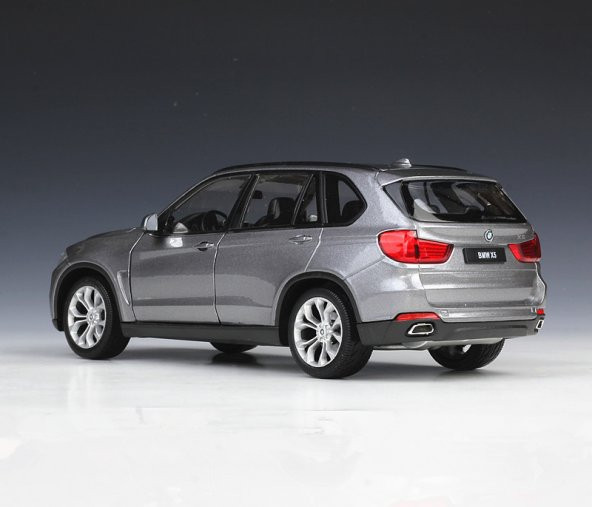 BMW X5 Füme 1/24 Metal Model Oyuncak Araba - 4