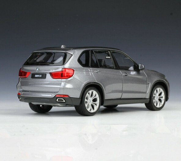 BMW X5 Füme 1/24 Metal Model Oyuncak Araba - 5