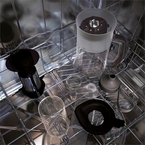 Electrolux E7tb1-4Gb Taşınabilir Şişeli Pulse Özellikli Granit Siyah 900W Smoothie Blender - 10