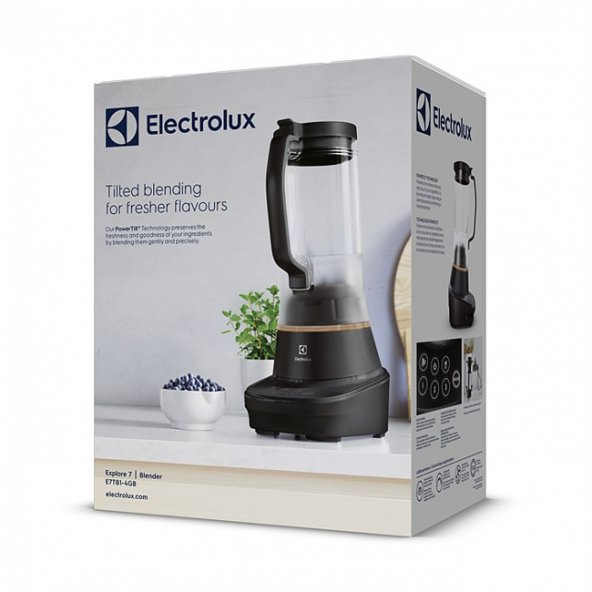Electrolux E7tb1-4Gb Taşınabilir Şişeli Pulse Özellikli Granit Siyah 900W Smoothie Blender - 11