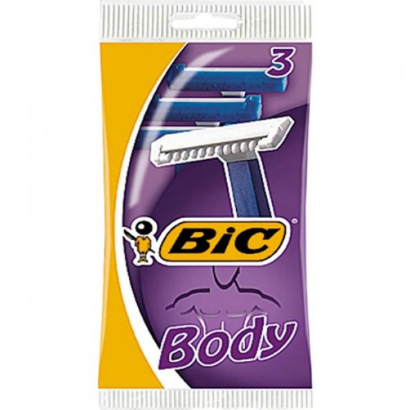 Bıc Banyo Body 3lü Poşet Tıraş Bıçağı