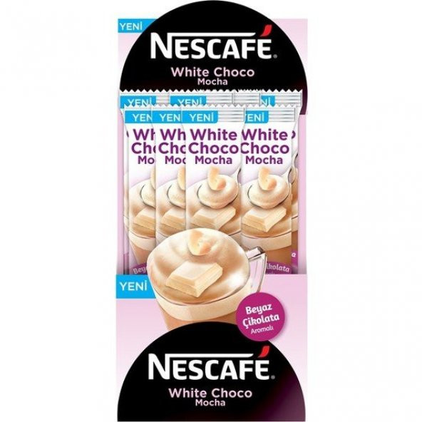 Nescafe White Chocolate Mocha 19,2 Gr 24lü Çoklu Paket