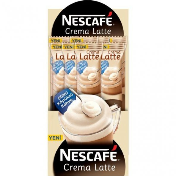 Nescafe Crema Latte 17 Gr 24lü Paket