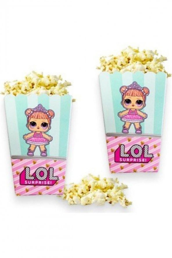 LOL Popcorn Mısır Kutusu 8li