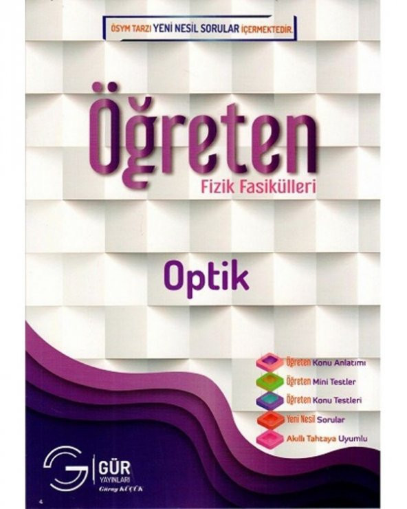 Öğreten Fizik Fasikülleri Optik Gür Yayınları