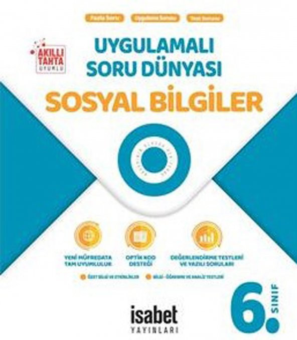 İsabet 6.Sınıf Sosyal Bilgiler Uygulamalı Soru Dünyası