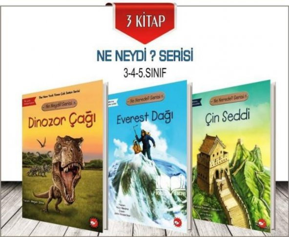 Ne Neydi Serisi Seti 3 Kitap  Beyaz Balina Yayınları