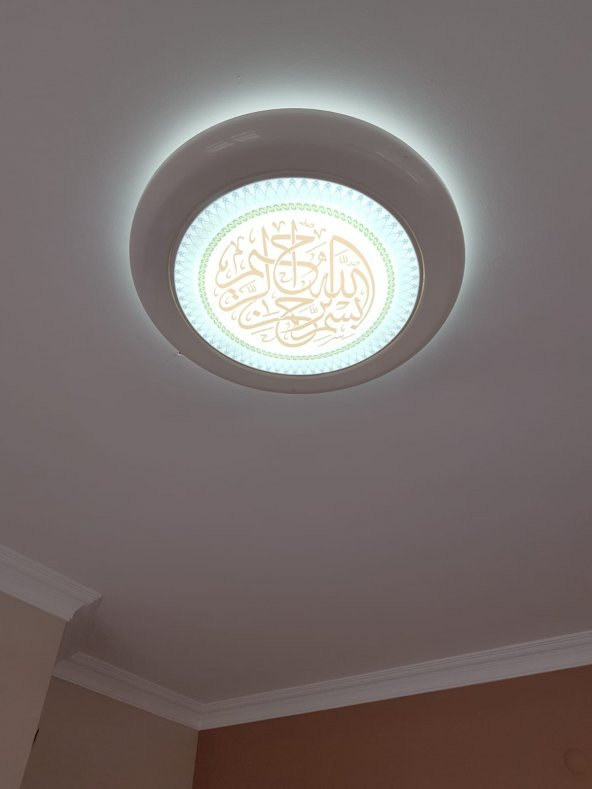 Resim ve Tablo Hazır Gergi Tavan Dekorasyon & Aydınlatma Modelleri LED - 8