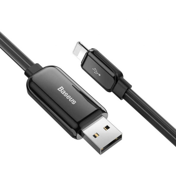Orijinal Baseus Lightning Çıkışlı Uzun Ömürlü 2.4A 1M USB Kablo