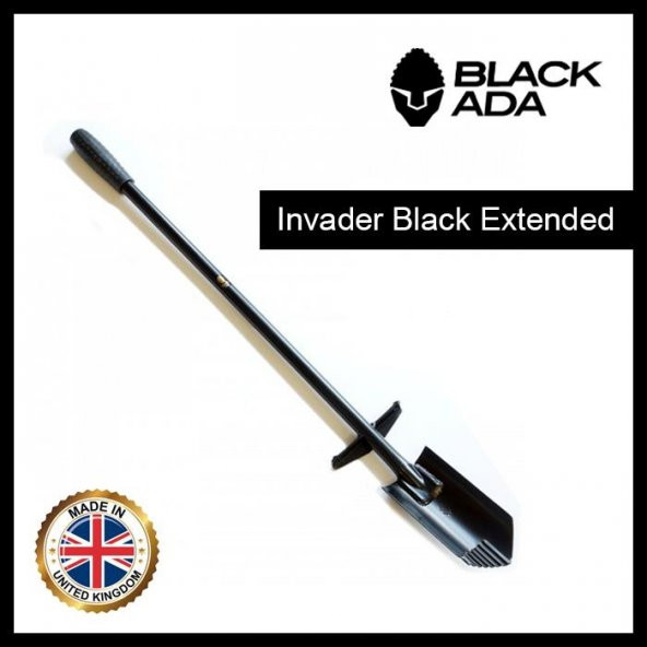 Black ADA - Invader Extended - Çok Amaçlı Uzun Kürek - Siyah