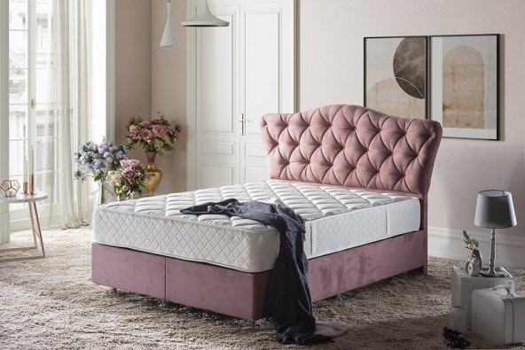 Niron Daisy 140x190 cm Çift Kişilik Lüks Ortopedik Orta Sert Yatak - 2