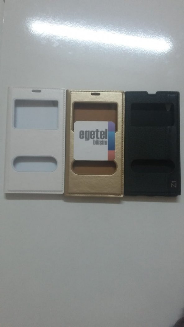 Sony Xperia Z1 Koruyucu Kapaklı Kılıf