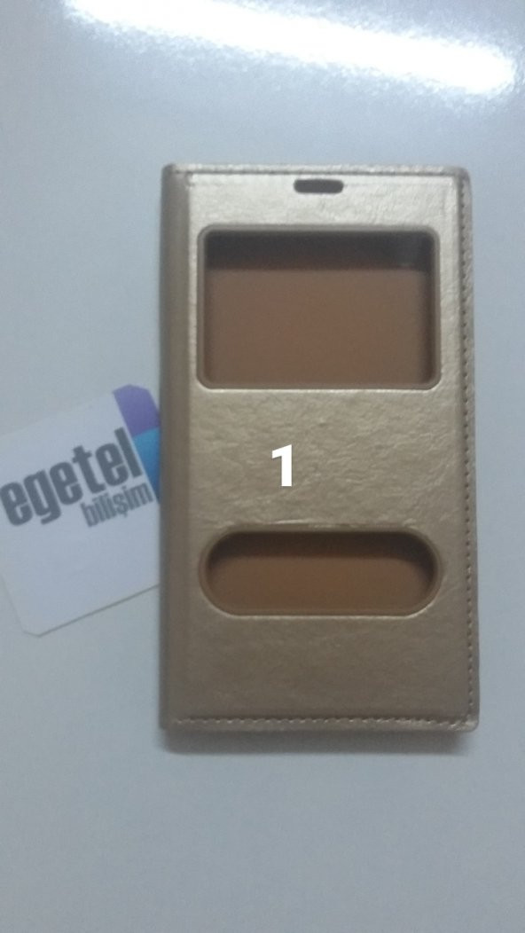 Sony Xperia Z1 Koruyucu Kapaklı Kılıf - 2