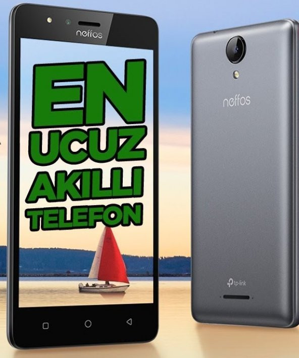TP-LINK Neffos C5A 8 GB GRİ Çift Hatlı Cep Telefonu (2 Yıl TP-Link Türkiye Garantili)