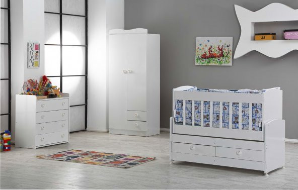 Smart Bebek Odası Takımı (4 Renk Seçeneği )